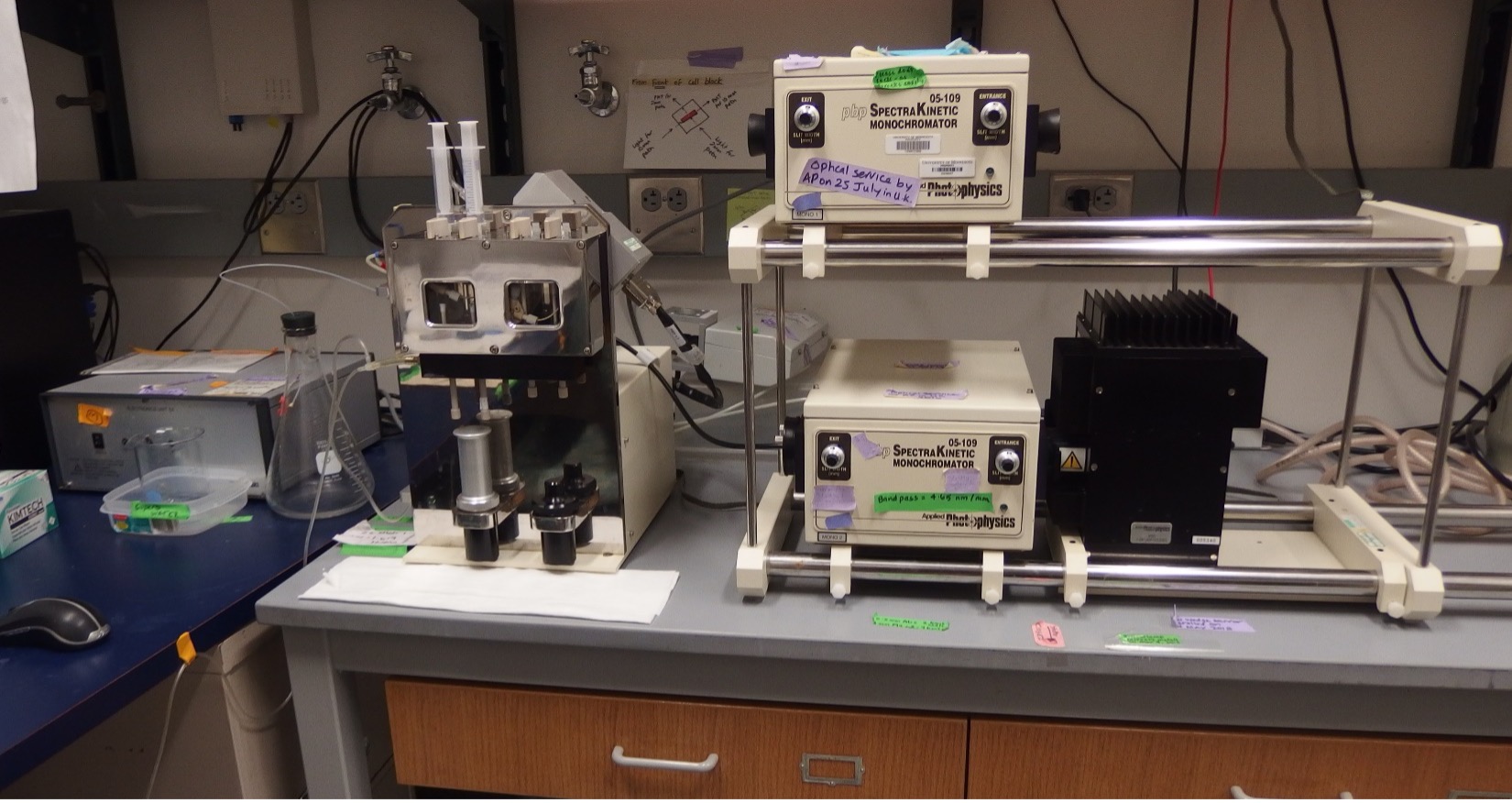 Applied Photophysics SX.18MV stopped-flow spectrophotometer