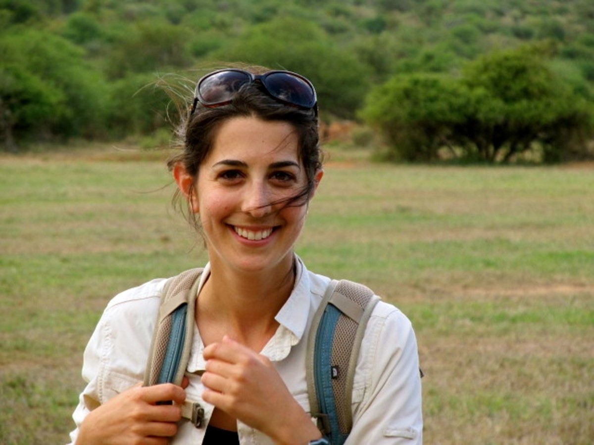 Lea in the field