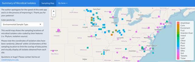 Mapping Environmental Microbes