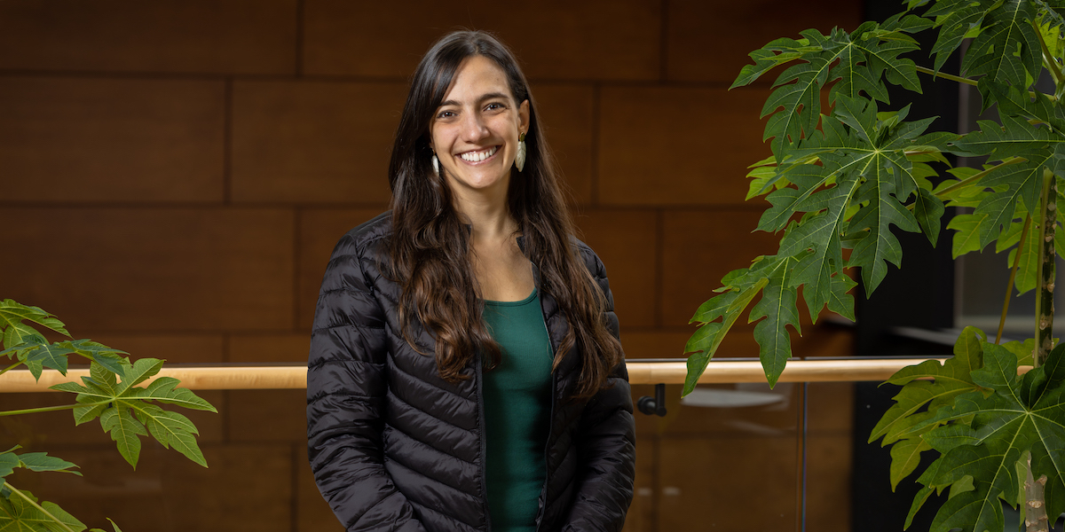 Ariadna Mondragon Botero in Cargill on St. Paul campus. 