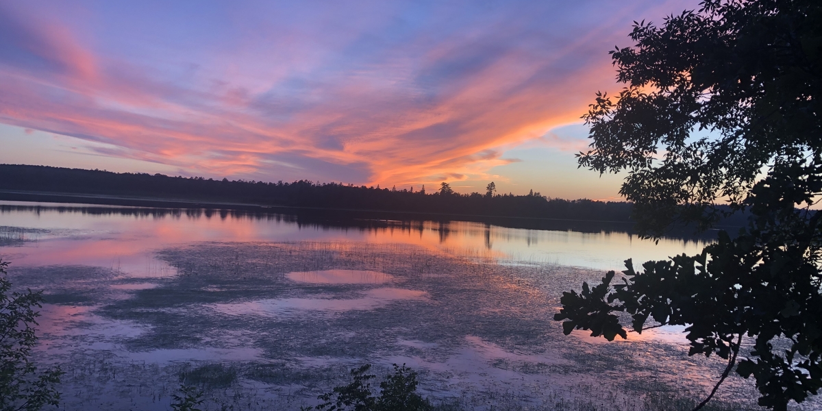 Itasca sunset